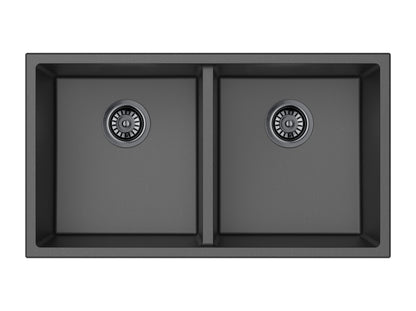 Crete Granite Sink Double Bowl 762mm, 813mm