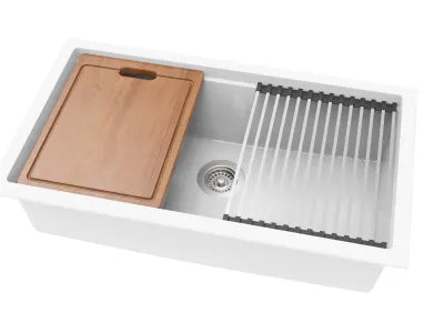 Gabrio Granite Workstation Sink 760mm, 825mm