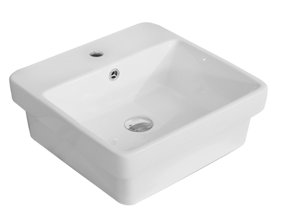 Kliff Fine Ceramic Insert Basin with Tap Hole