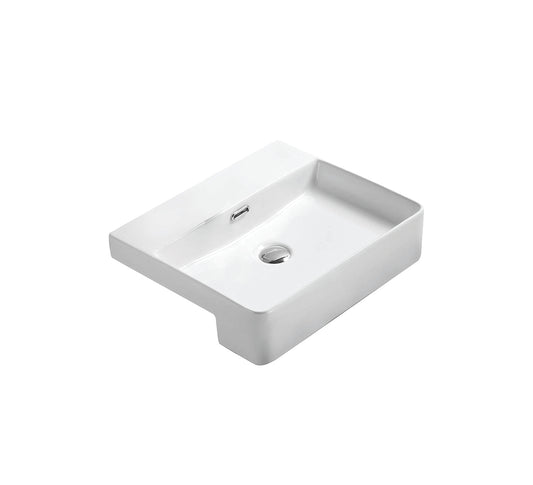 Kliff Fine Ceramic Semi Ress Basin NTH
