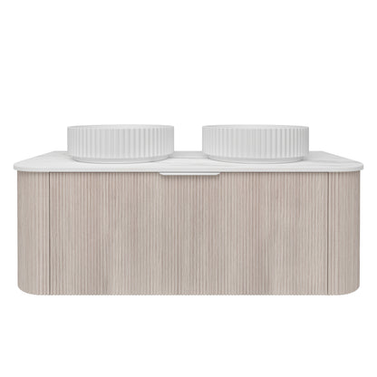 Agena Fluted Wood Grain Costal Oak - 1200mm