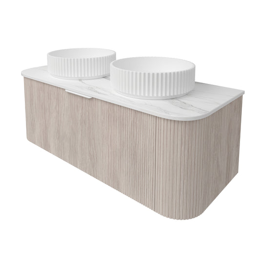 Agena Fluted Wood Grain Costal Oak - 1200mm