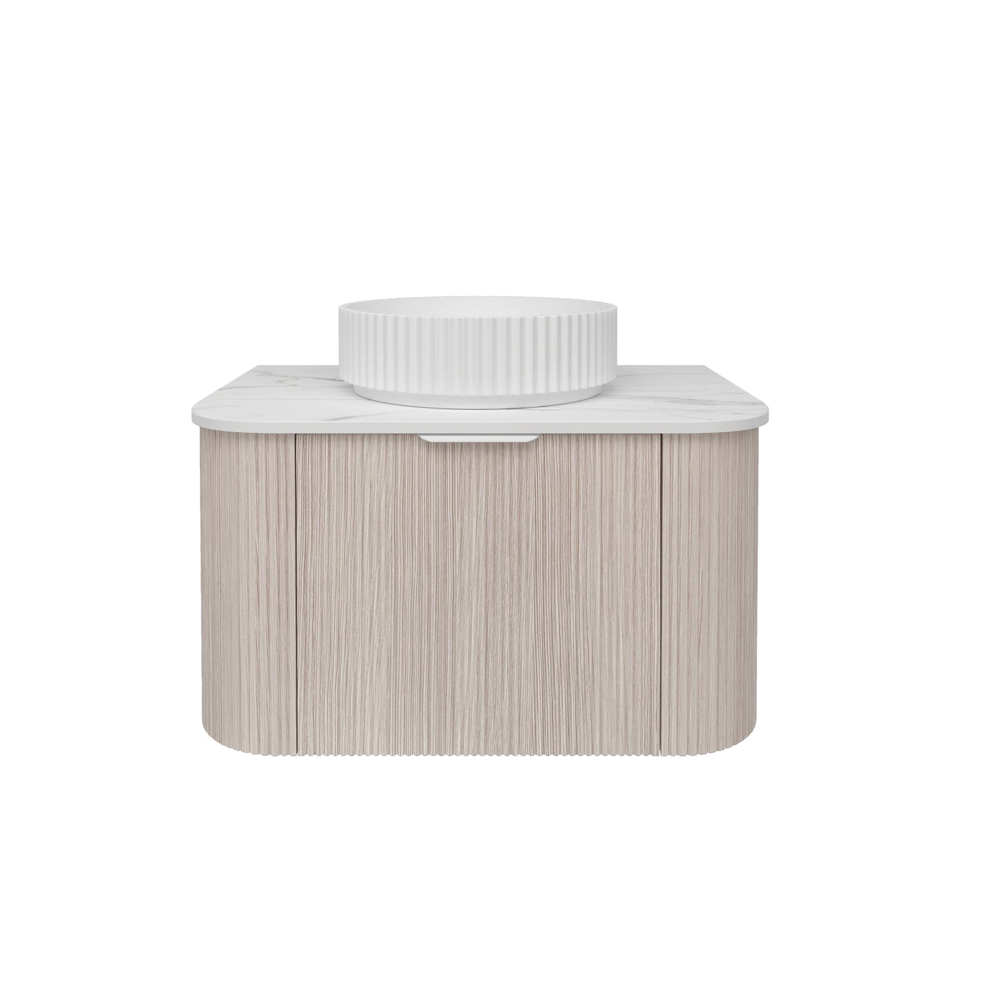 Agena Fluted Wood Grain Costal  Oak - 750mm
