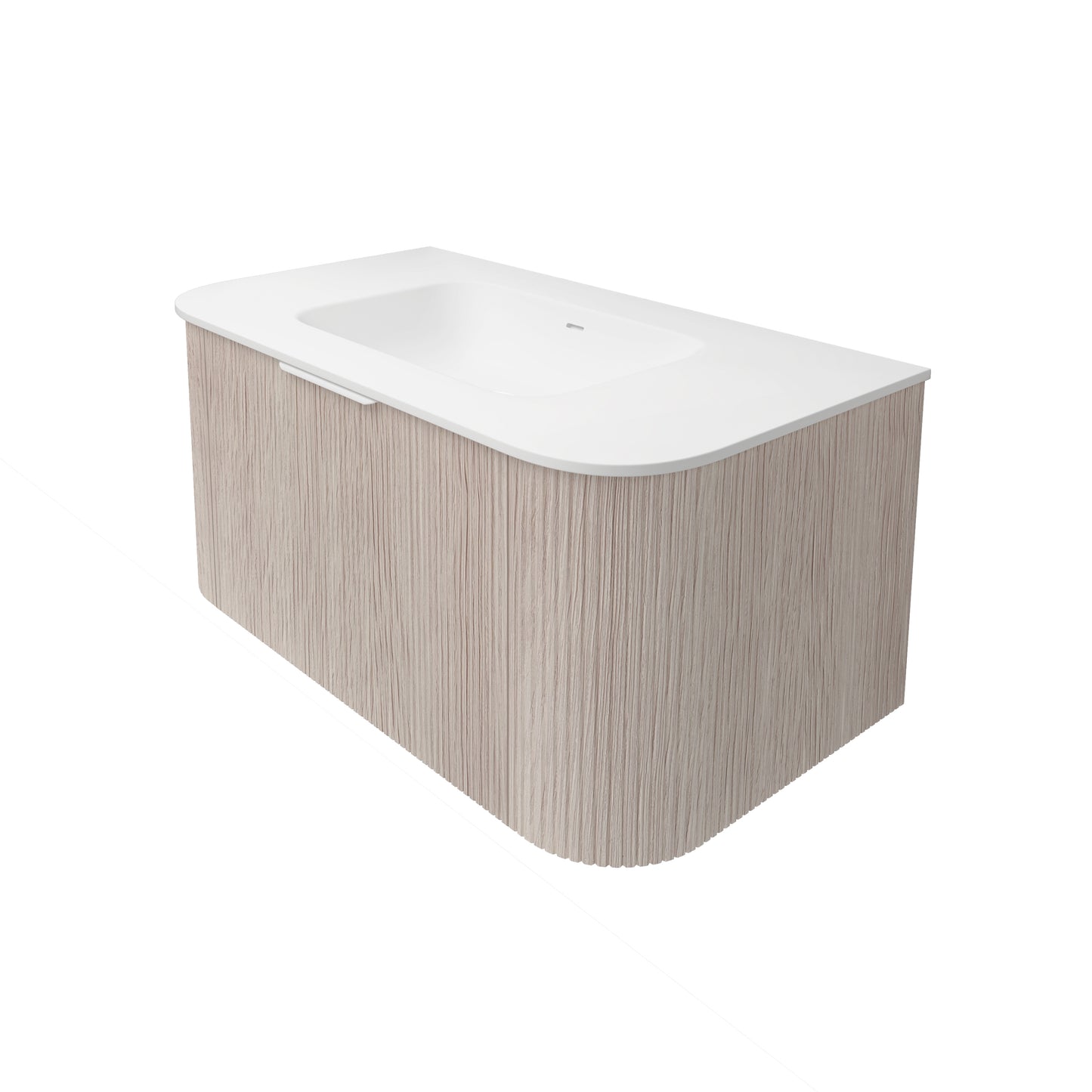 Agena Fluted Wood Grain Costal Oak - 900mm