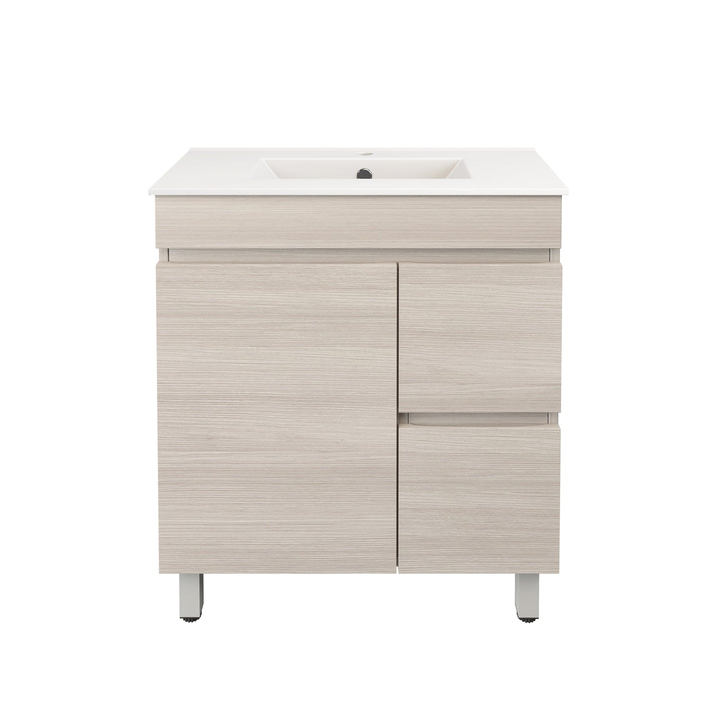 Camden Modern Free Standing Cabinet Coastal Oak LK-MC73RL-CO