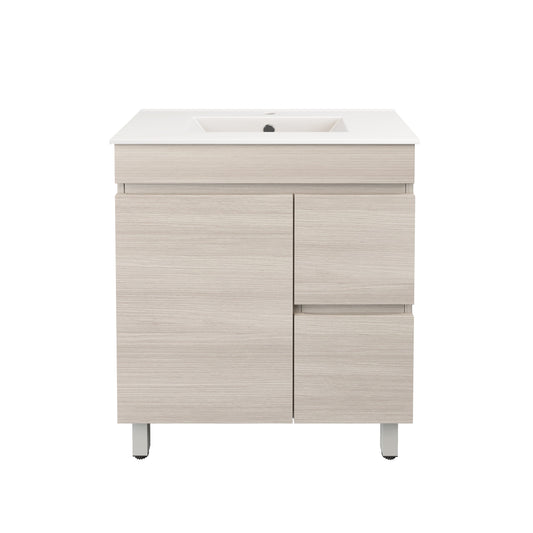 Camden Modern Free Standing Cabinet Coastal Oak LK-MC73RL-CO