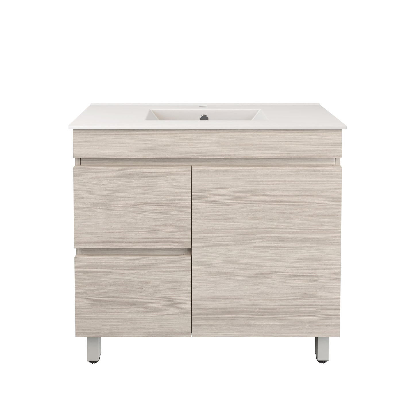 Camden Modern Free Standing Cabinet Coastal Oak LK-MC93LL-CO