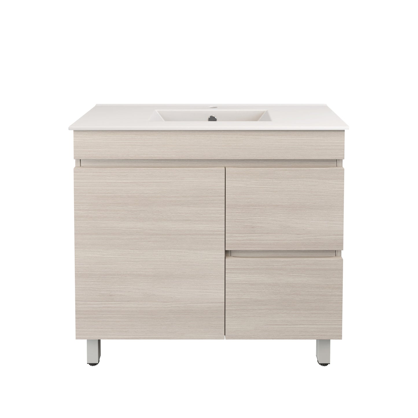 Camden Modern Free Standing Cabinet Coastal Oak LK-MC93RL-CO
