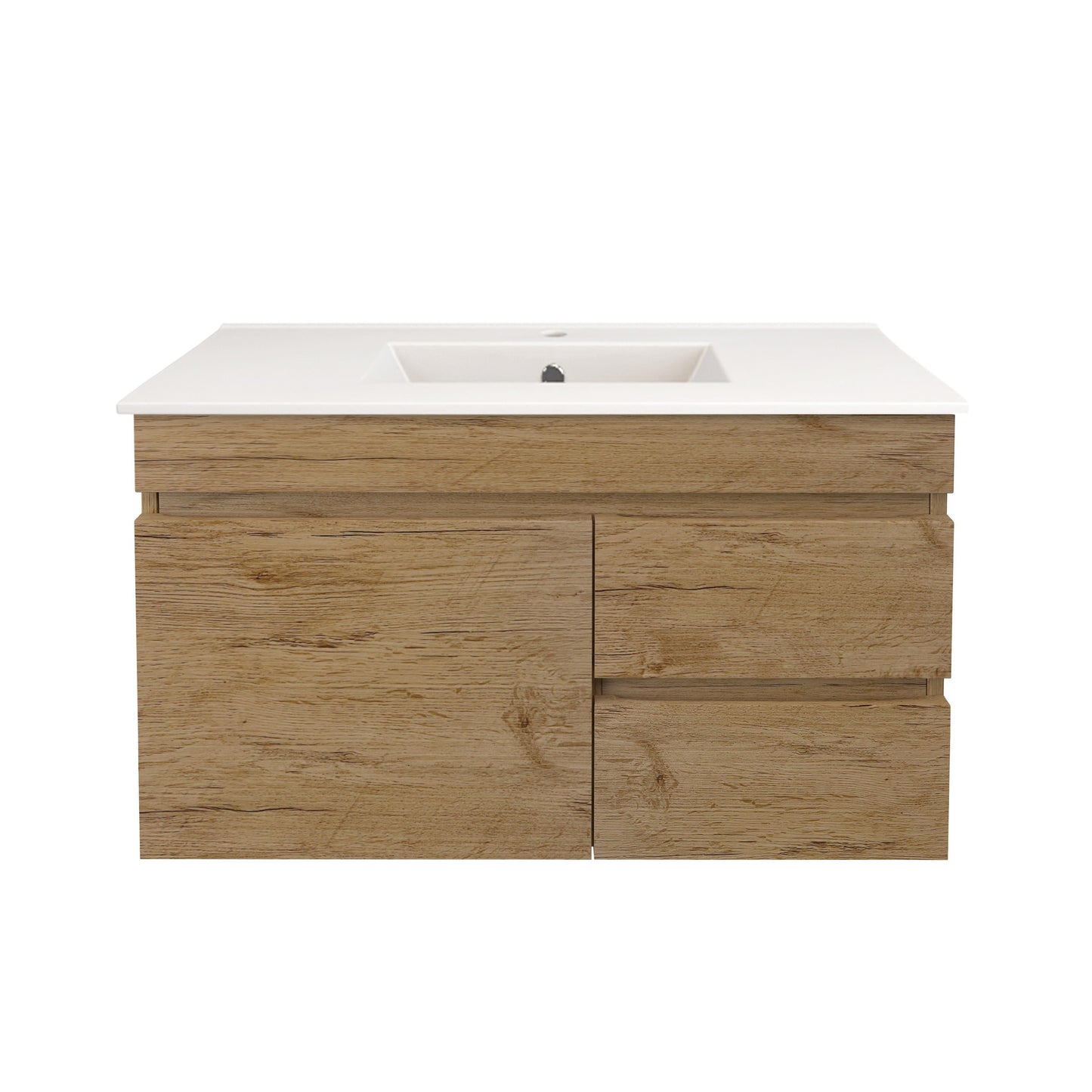 Camden Modern Wall Hung Cabinet Prime Oak LK-MC73RW-PO