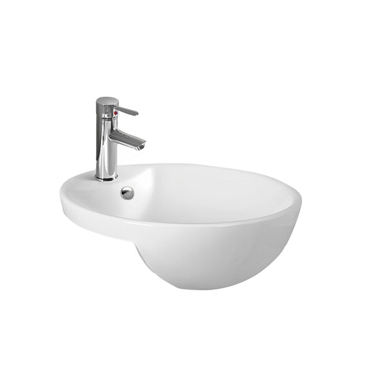 Orbi Fine Ceramic Semi Ress Basin