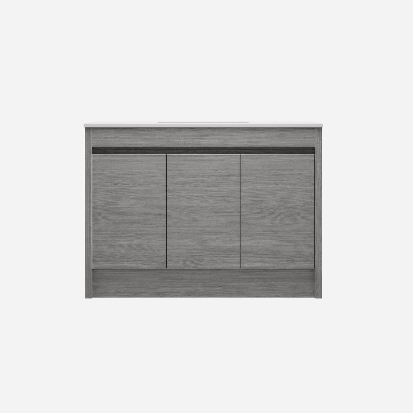 Pako Free Standing Vanity PVC Woodgrain Oak Flat-pack