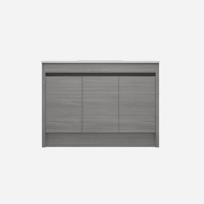 Pako Free Standing Vanity PVC Woodgrain Oak Flat-pack