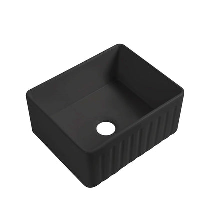 Rocca Fine Fireclay Farm House Buttler Sink 610mm x 459mm x 254mm