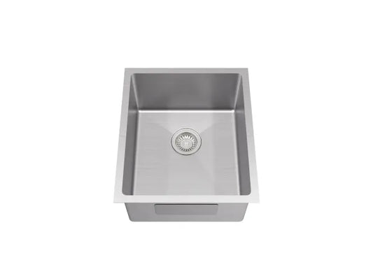 Kliff Hand Made Stainless Steel Sinks - 380mm x 440mm x 230mm