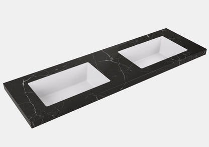 Fine Ceramic Basin Joined with Sintered Stone