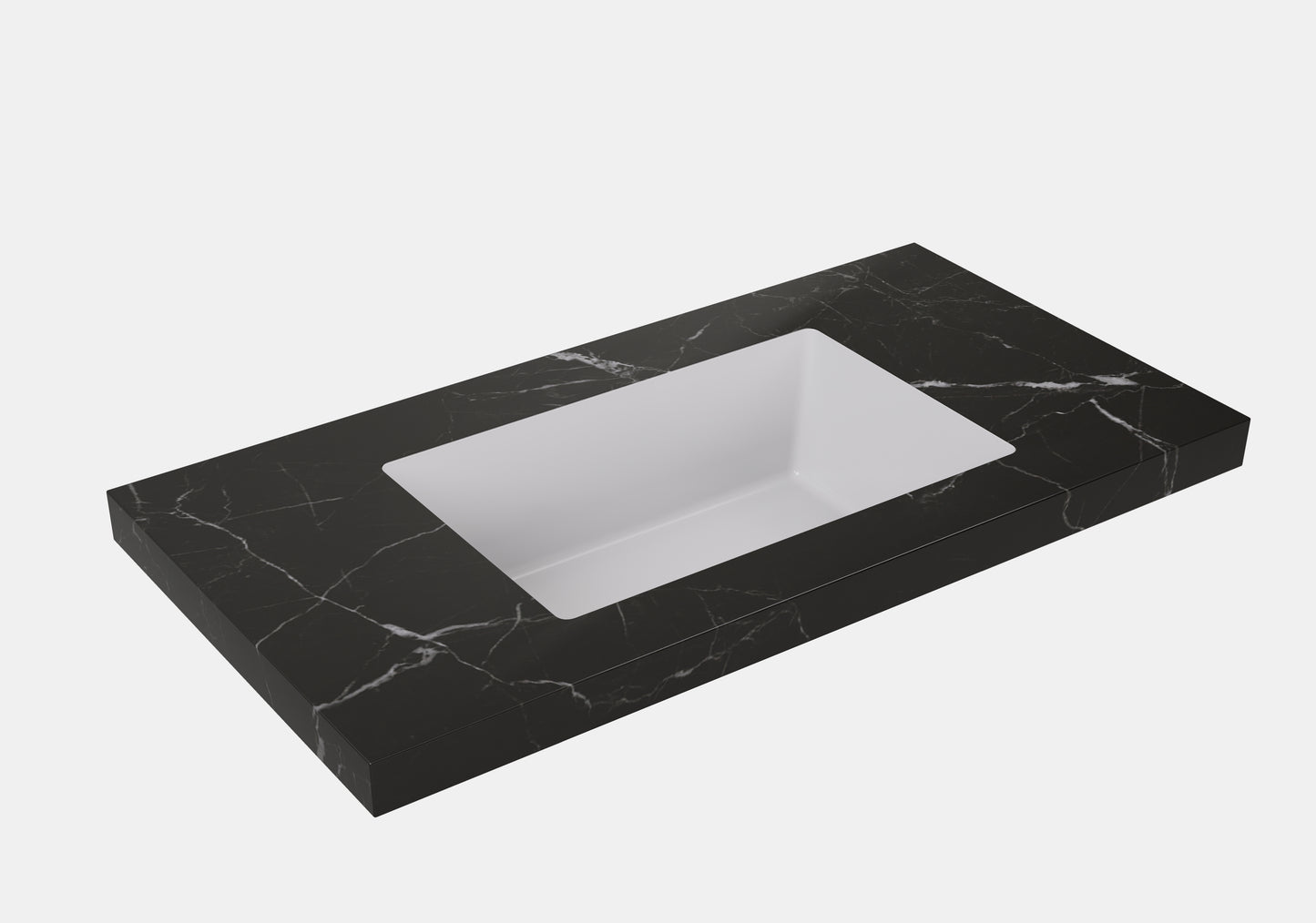 Fine Ceramic Basin Joined with Sintered Stone