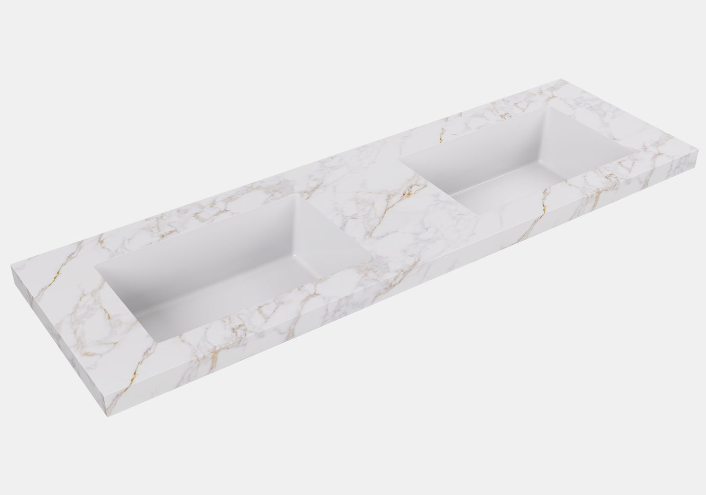 Fine Ceramic Basin Joined with Sintered Stone