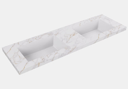 Fine Ceramic Basin Joined with Sintered Stone