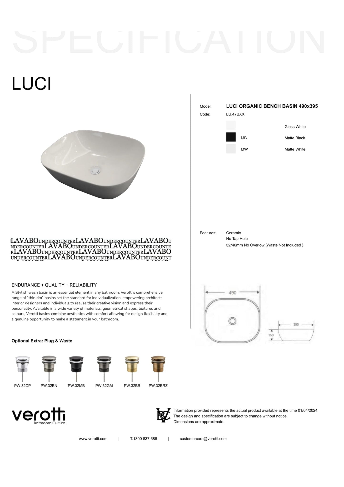 LUCI (W490, D395, H150)