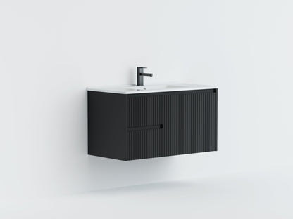 Crete Modern Wall Hung Vanities