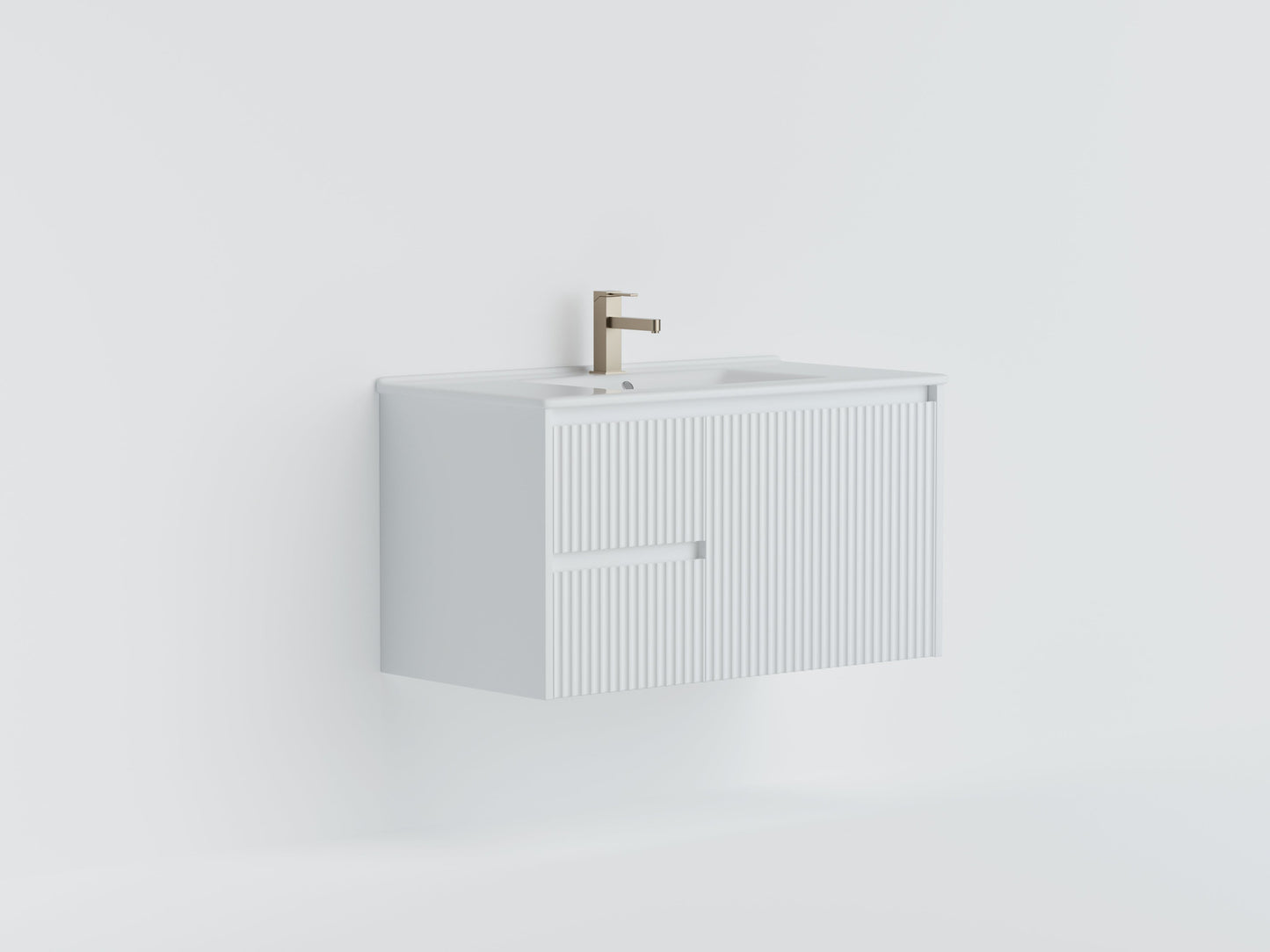 Crete Modern Wall Hung Vanities