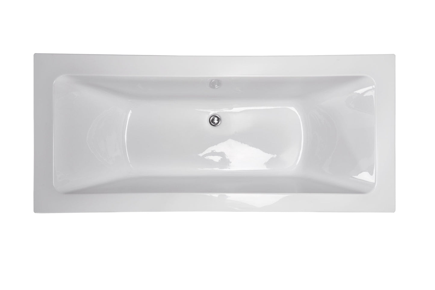 Mira Insert & Island Bathtub - Gloss White 1500mm, 1700mm