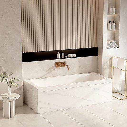 Mira Insert & Island Bathtub - Gloss White 1500mm, 1700mm