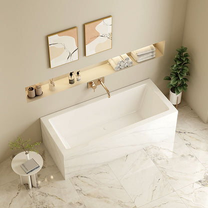 Mira Insert & Island Bathtub - Gloss White 1500mm, 1700mm