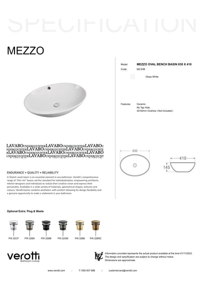 MEZZO (W630, D410, H145)