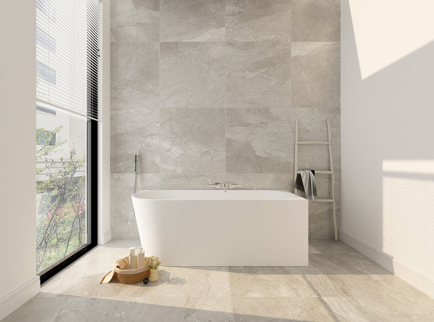 Nova Ultra-Thin Corner Bathtub - Gloss White 1400mm, 1500mm, 1700mm