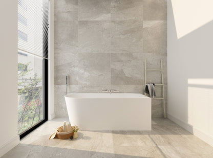 Nova Ultra-Thin Corner Bathtub - Gloss White 1400mm, 1500mm, 1700mm