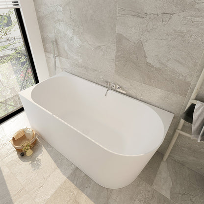 Nova Ultra-Thin Corner Bathtub - Gloss White 1400mm, 1500mm, 1700mm