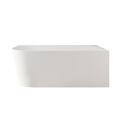 Nova Ultra-Thin Corner Bathtub - Gloss White 1400mm, 1500mm, 1700mm