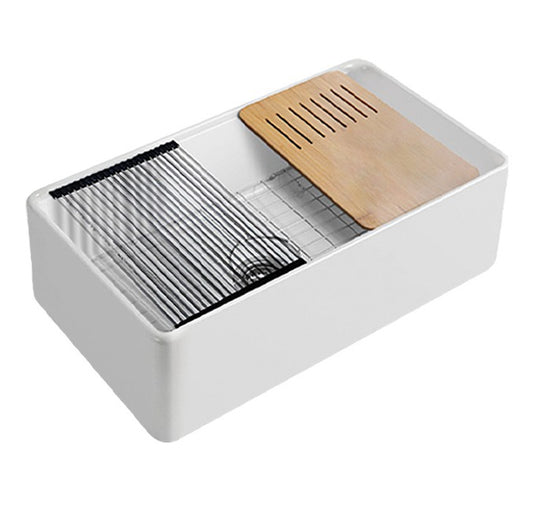 Orta Fireclay Buttler Workstation Sink 835mm x 508mm x 254mm