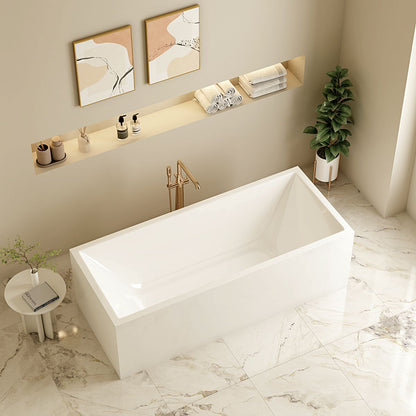 Orta Multi-Fit Freestanding Bathtub - Gloss White 1300mm, 1400mm, 1500mm, 1700mm