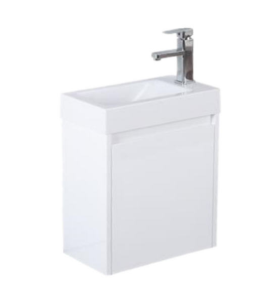 Alpha Wall Hung mini vanity with soft closing LK-AL42W