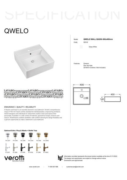 QWELO (W400, D400, H140)