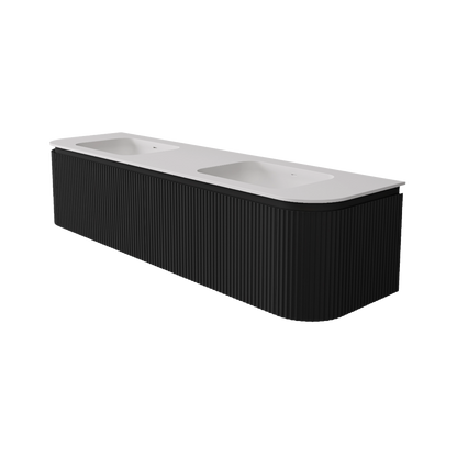 Estella Modern Wall Hung Vanity PVC Cabinet 1800mm