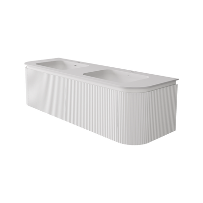 Estella Modern Wall Hung Vanity PVC Cabinet 1500mm