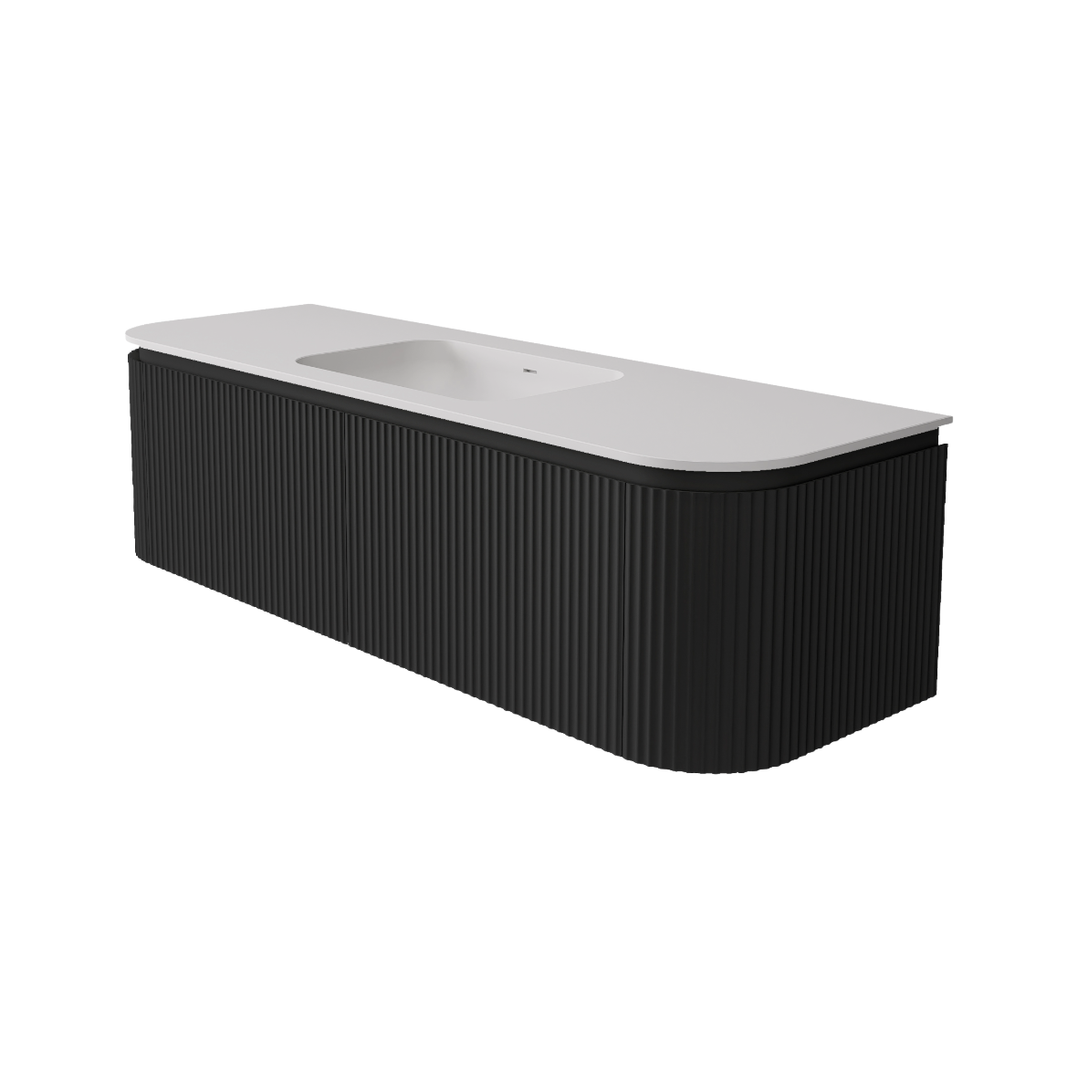 Estella Modern Wall Hung Vanity PVC Cabinet 1500mm