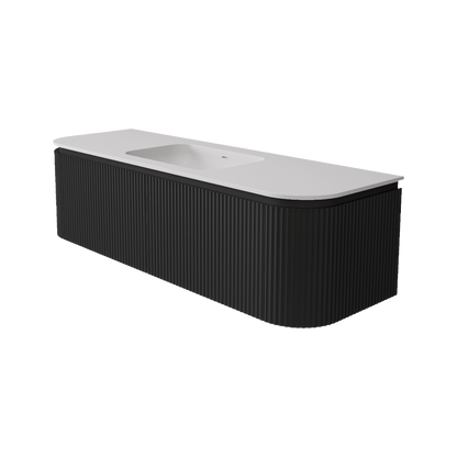 Estella Modern Wall Hung Vanity PVC Cabinet 1500mm