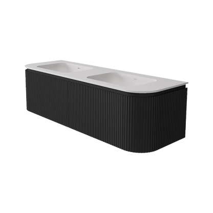 Estella Modern Wall Hung Vanity PVC Cabinet 1500mm