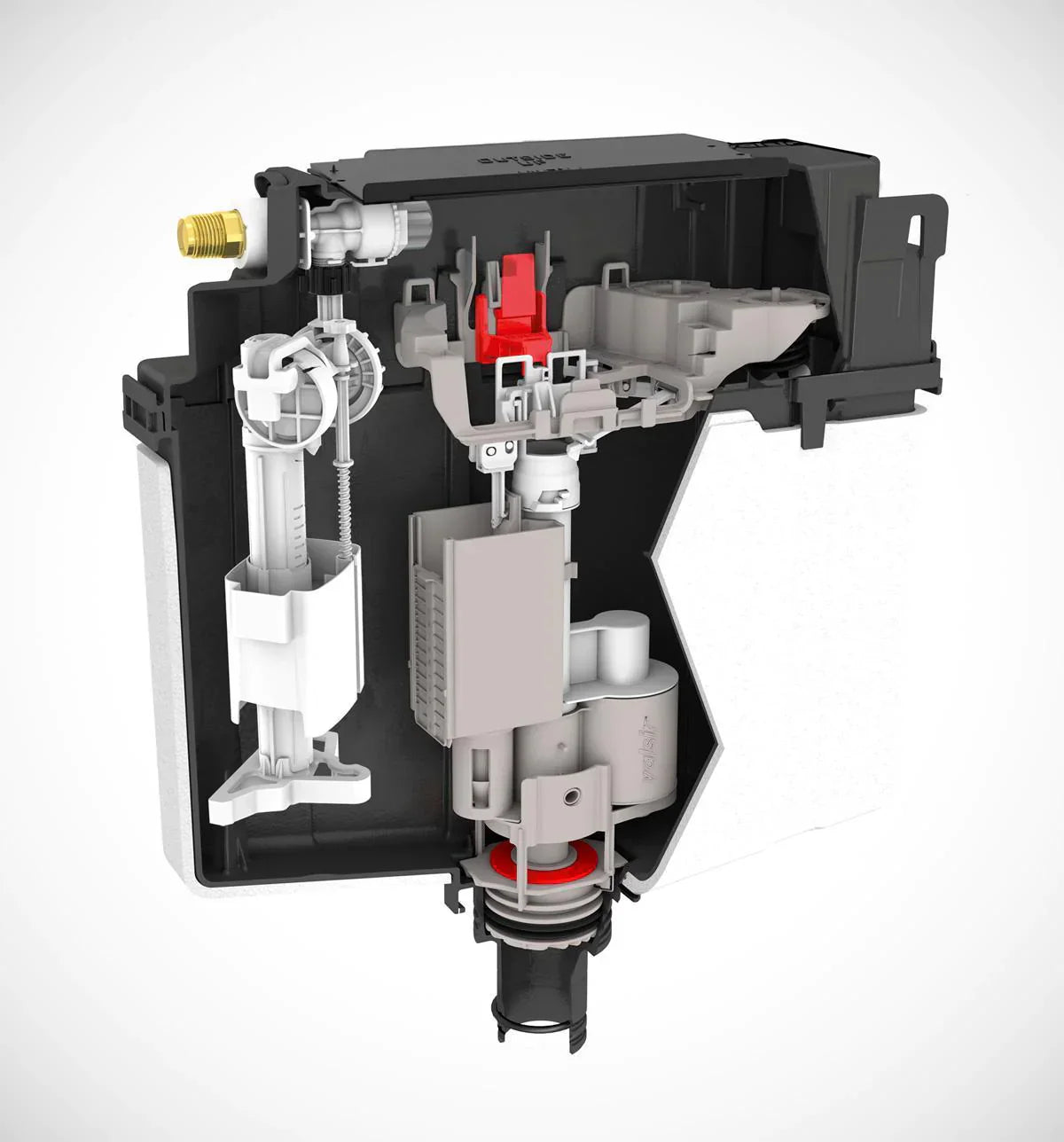VEROTTI LOW-LEVEL CISTERN & FRAME – FOR WALL HUNG PANS ONLY