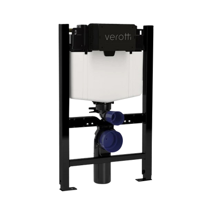 VEROTTI LOW-LEVEL CISTERN & FRAME – FOR WALL HUNG PANS ONLY