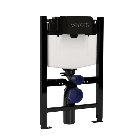 VEROTTI LOW-LEVEL CISTERN & FRAME – FOR WALL HUNG PANS ONLY