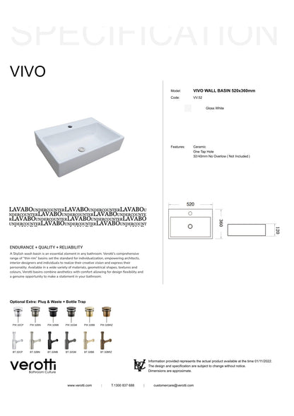 VIVO (W520, D360, H120)