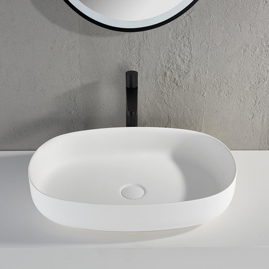 Ellips Solid Surface Above Counter Basin