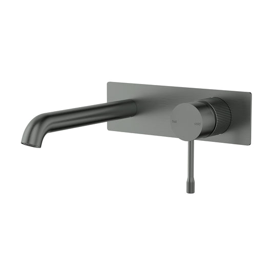 Linie Wall Basin Mixer W/- 180mm Spout