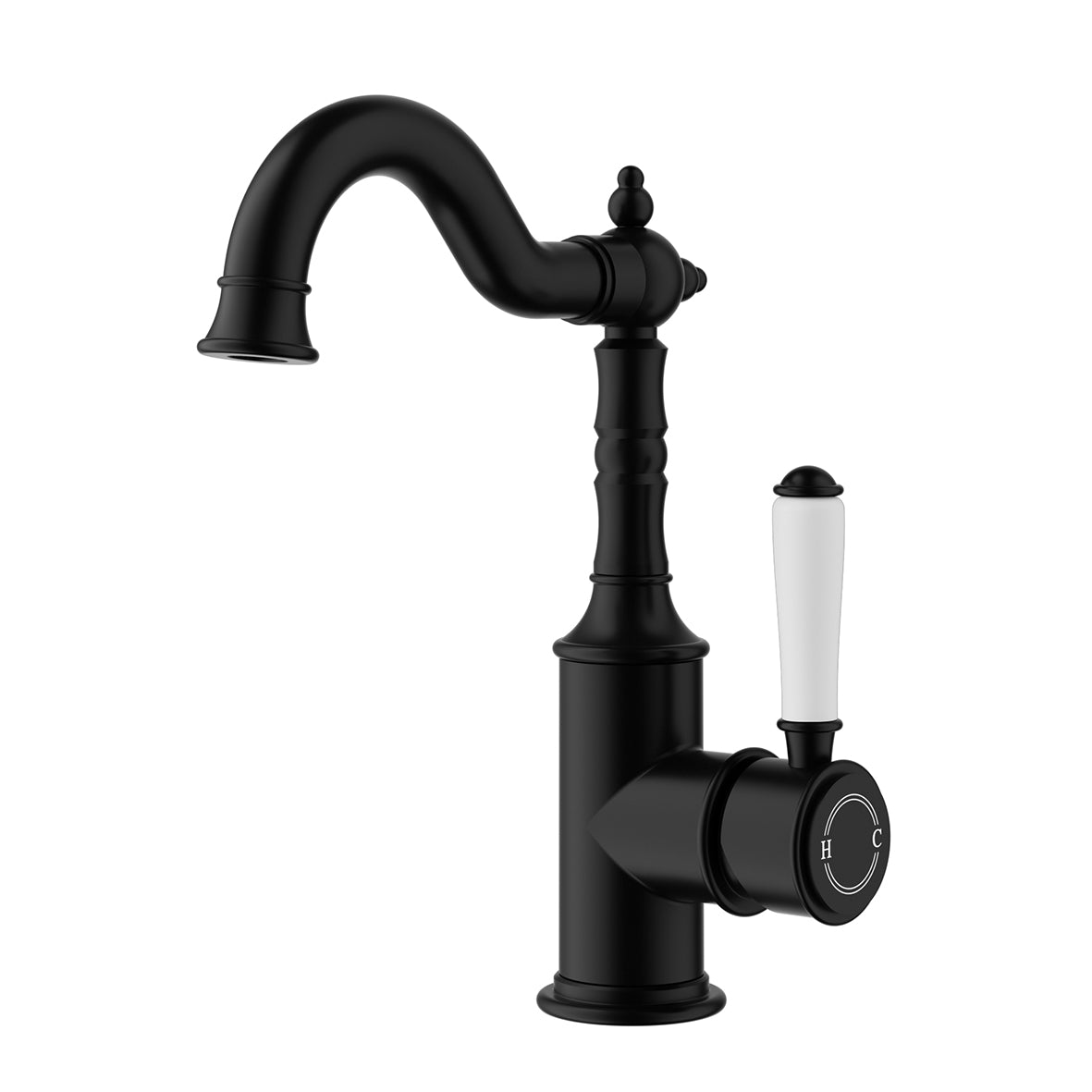Clasico Tall Basin Mixer Hook Spout