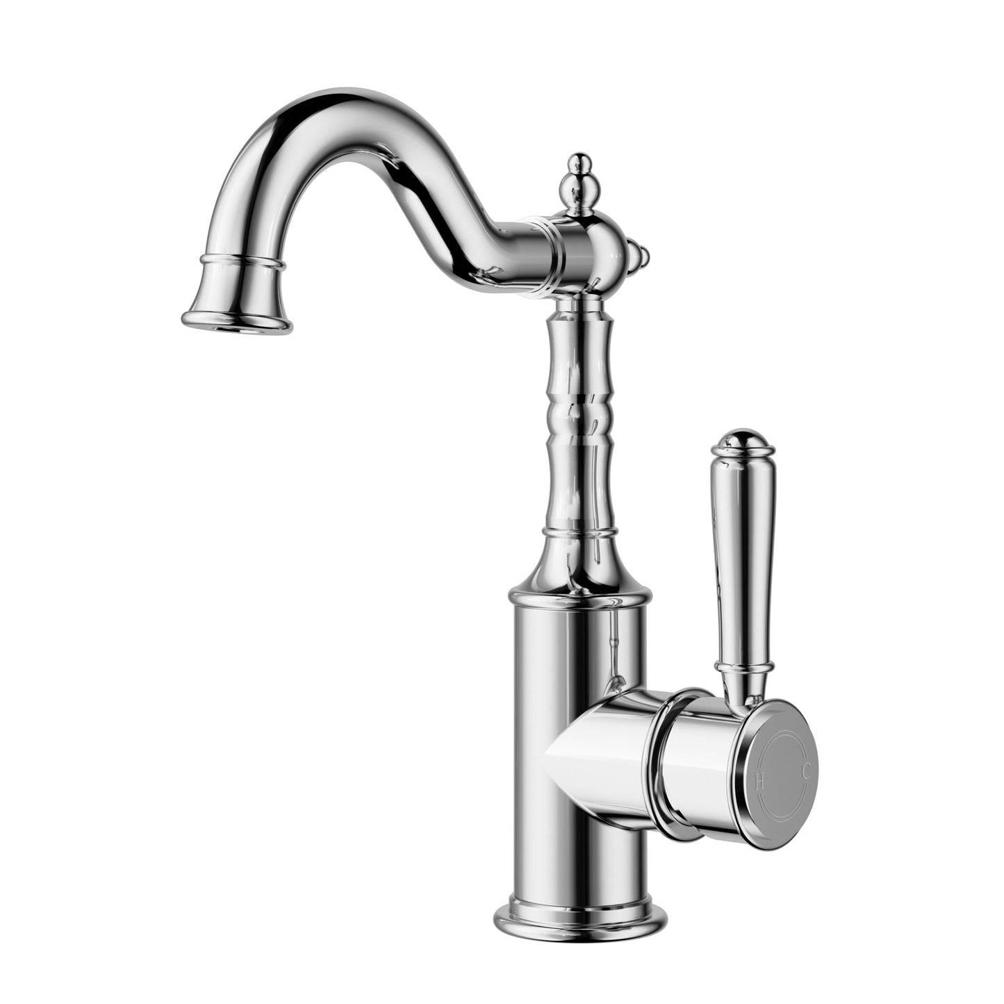 Clasico Tall Basin Mixer Hook Spout